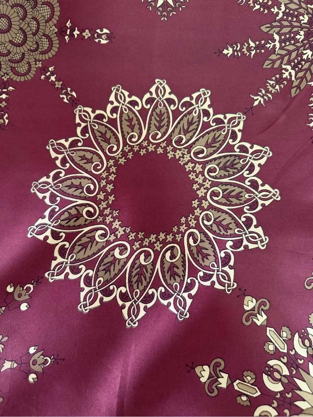Hermès Fantaisie Silk Scarf.